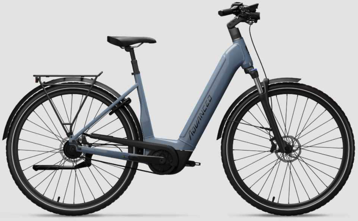 Advanced Ebike Das Original TOUR Pro Wave 55 Perf. 75 / 500 Wh / Kiox 300 / 5 Fresh Blue Glossy 55cm 2023