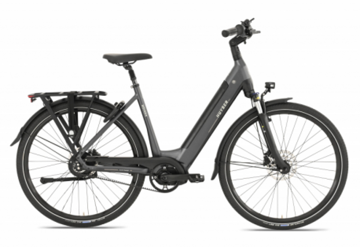 Huyser Novara woman 48cm Matt Black, Matt Black