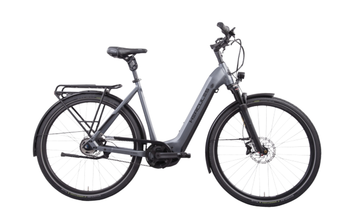 Hercules Futura HD I-F5 W Dames Donkergrijs Mat 49cm 2024
